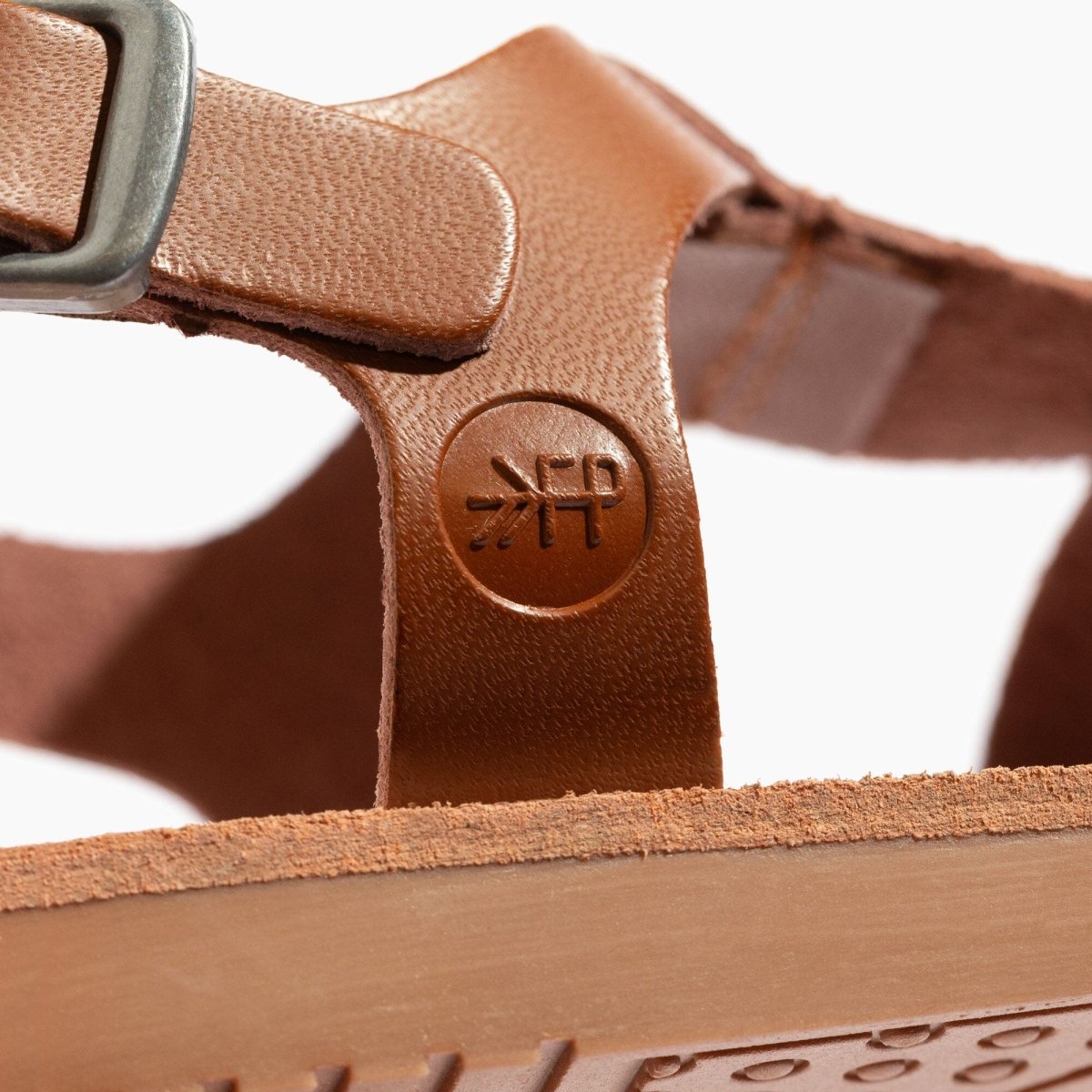 Cognac Bixby Ii Sandal Bixby Sandal by Freshly Picked – Don't Panic Shoes
