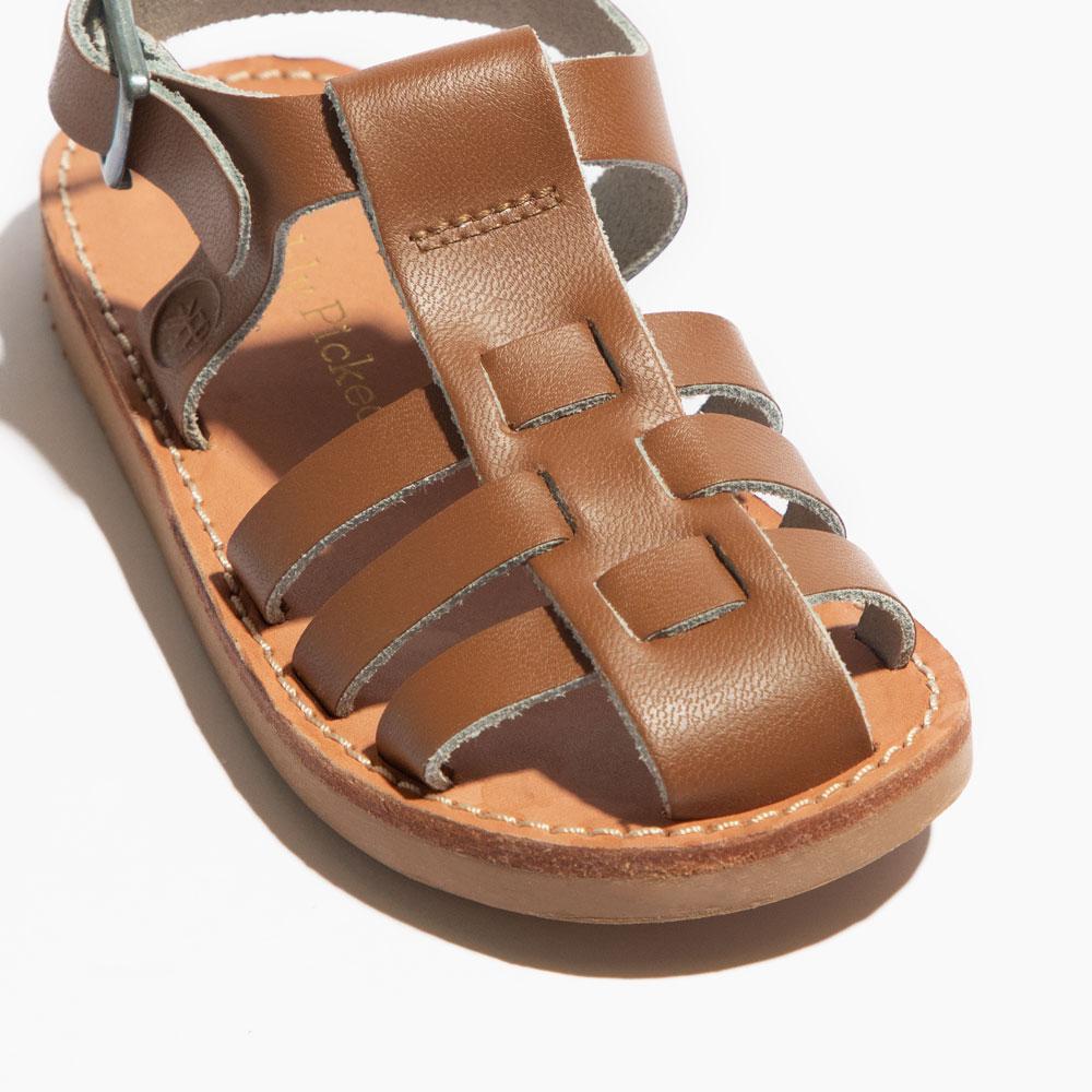 Cognac Bixby Sandal Bixby Sandal by Freshly Picked – Don't Panic Shoes