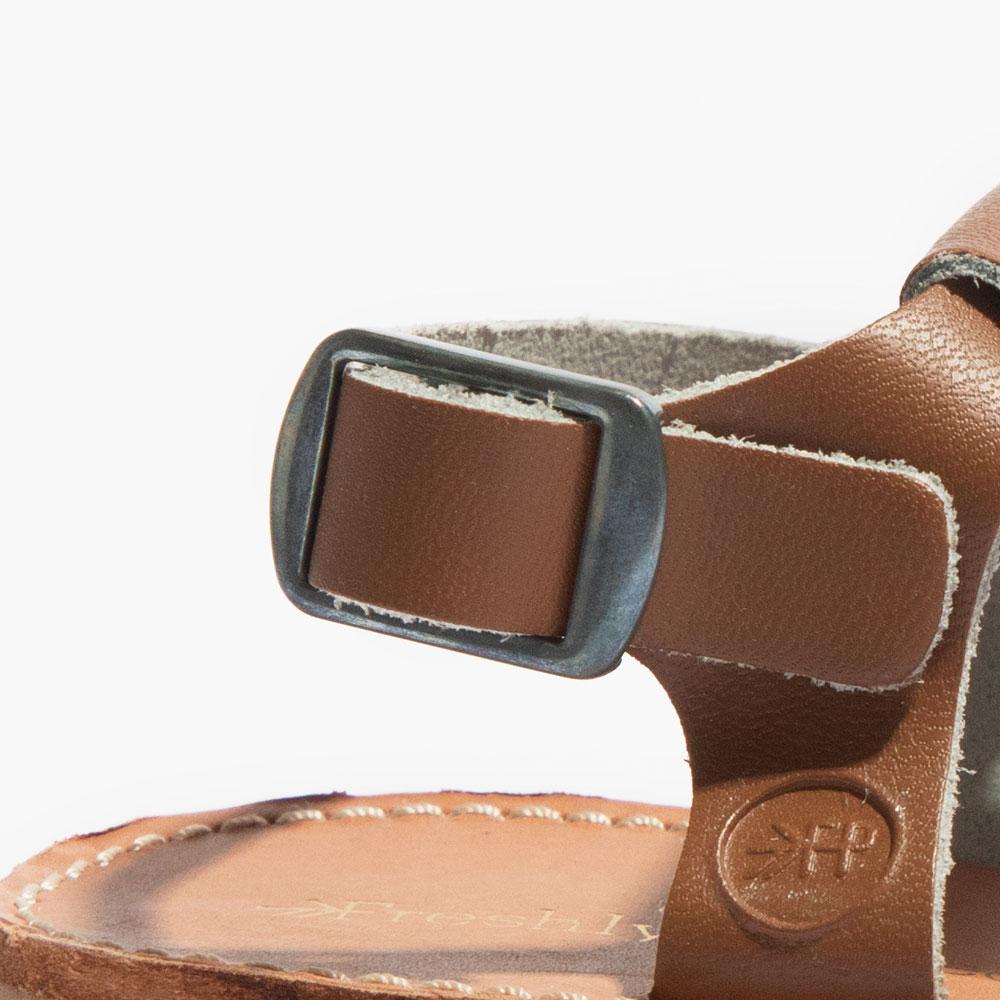 Cognac Bixby Sandal Bixby Sandal by Freshly Picked – Don't Panic Shoes