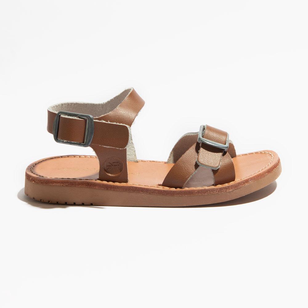 Cognac Carmel Carmel Sandal by Freshly Picked – Don't Panic Shoes