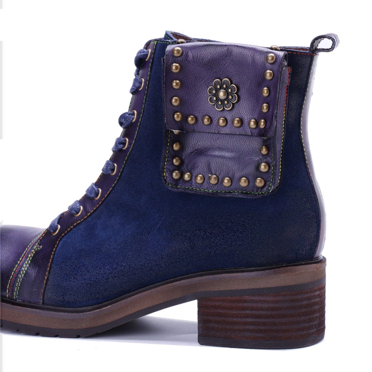 Colorstepshoes Midnight Charm Lace - Up Ankle Boots ankle boots by Colorstepshoes – Don't Panic Shoes