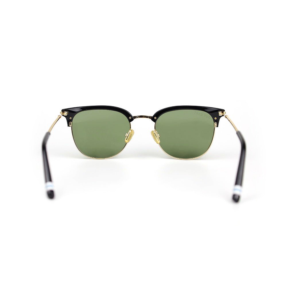Culloden Sunglasses Tortoise Acetate And Metal Blue Grey Sunglasses by Out East Eyewear – Don't Panic Shoes