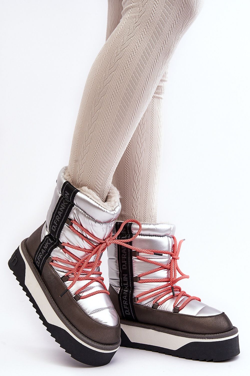 Glacira Vegan Fur-Lined Snow Boots