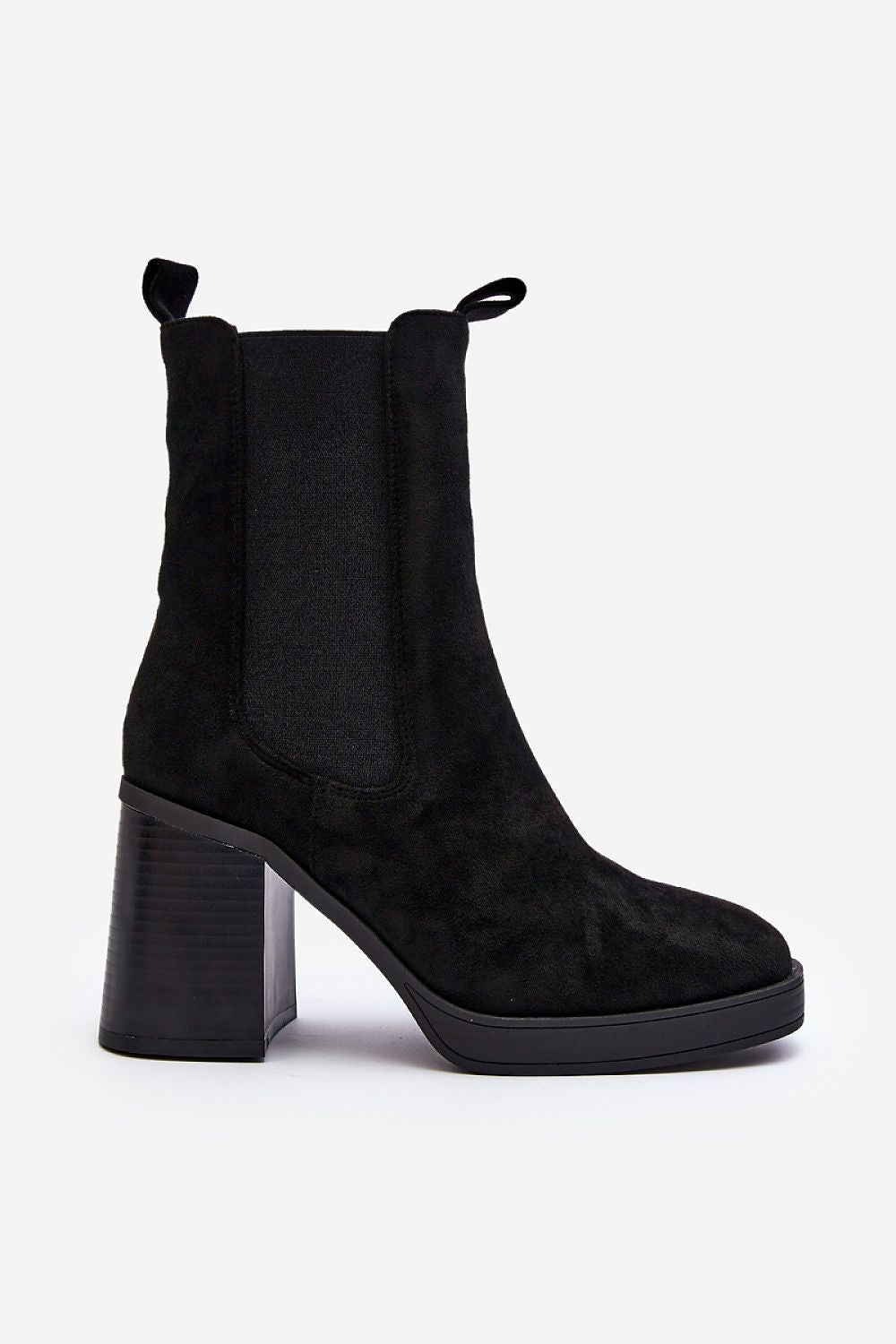 Ardelia Suede Platform Heel Boots