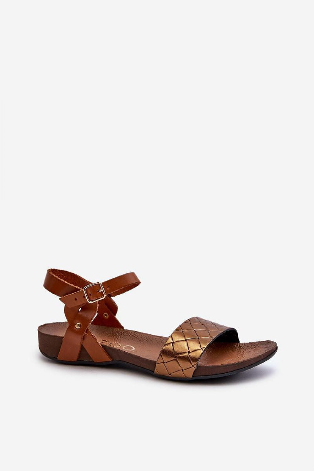 Sorellia Buckled Leather Sandals
