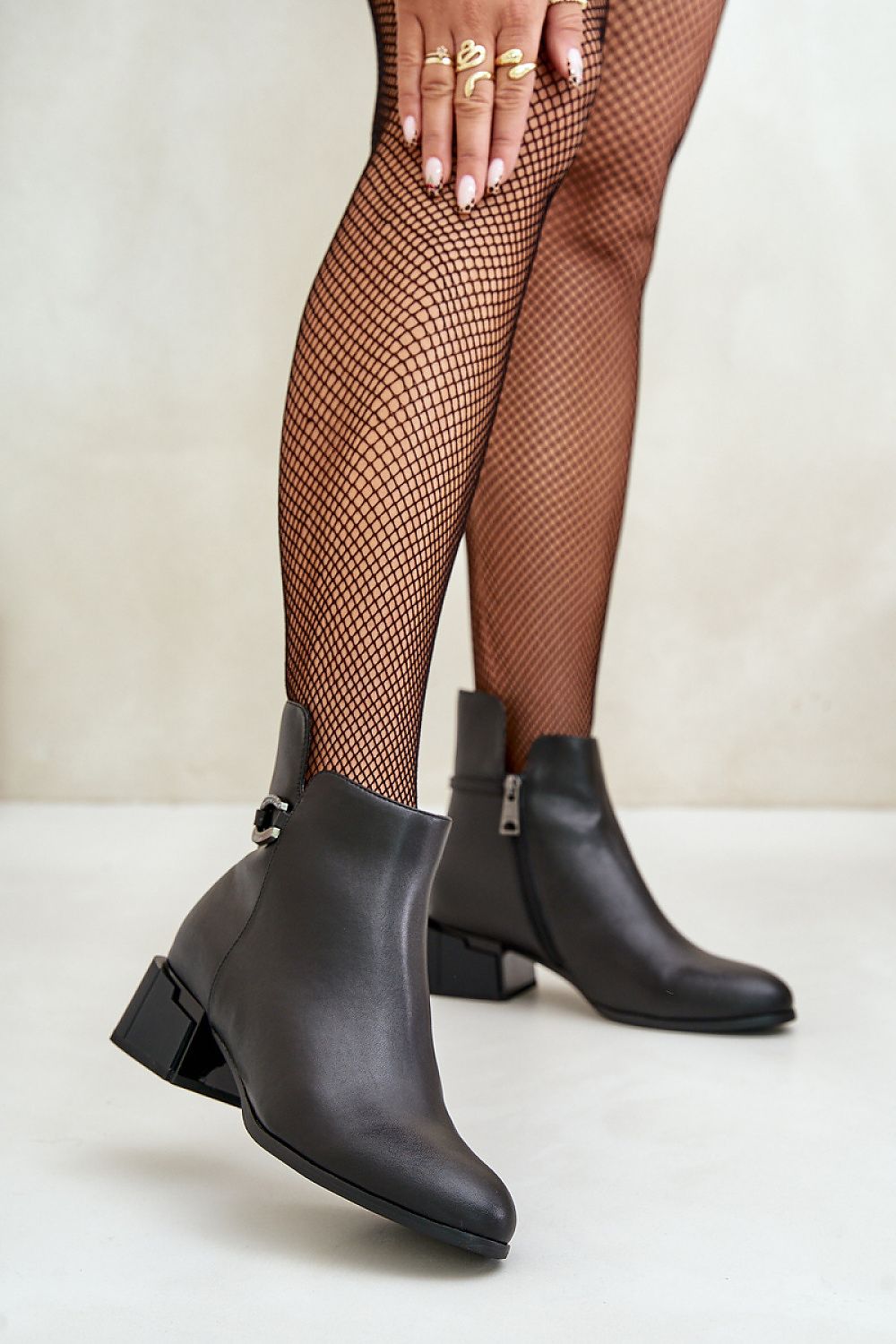 Malvory Sleek High-Heel Ankle Boots