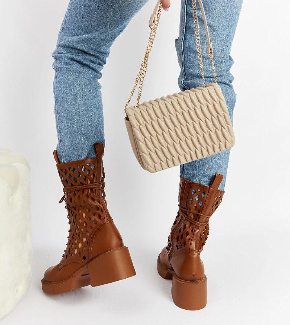Zenvaira Laced Winter Ankle Boots