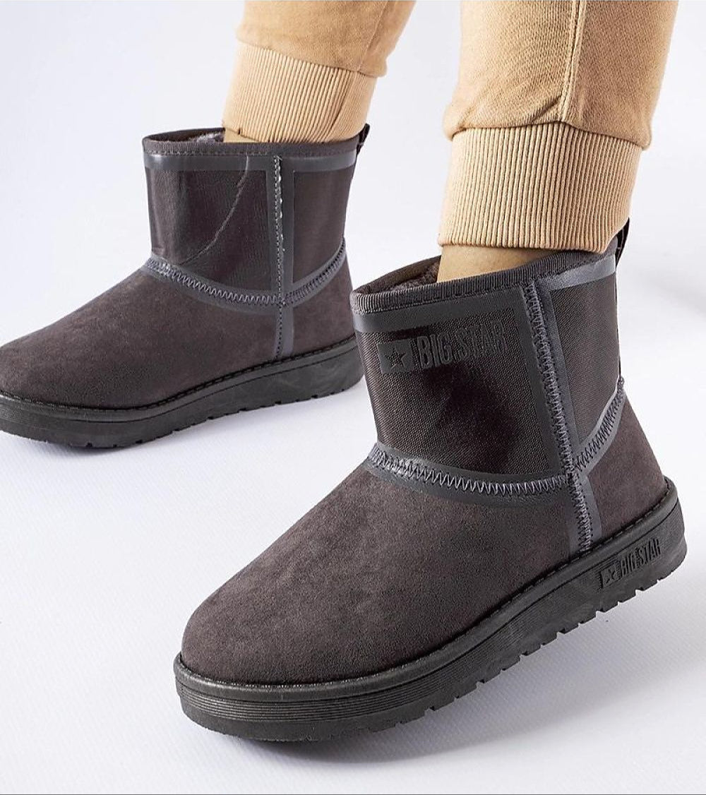 Arvessa Big Star Vegan Leather Ankle Snow Boots All Season