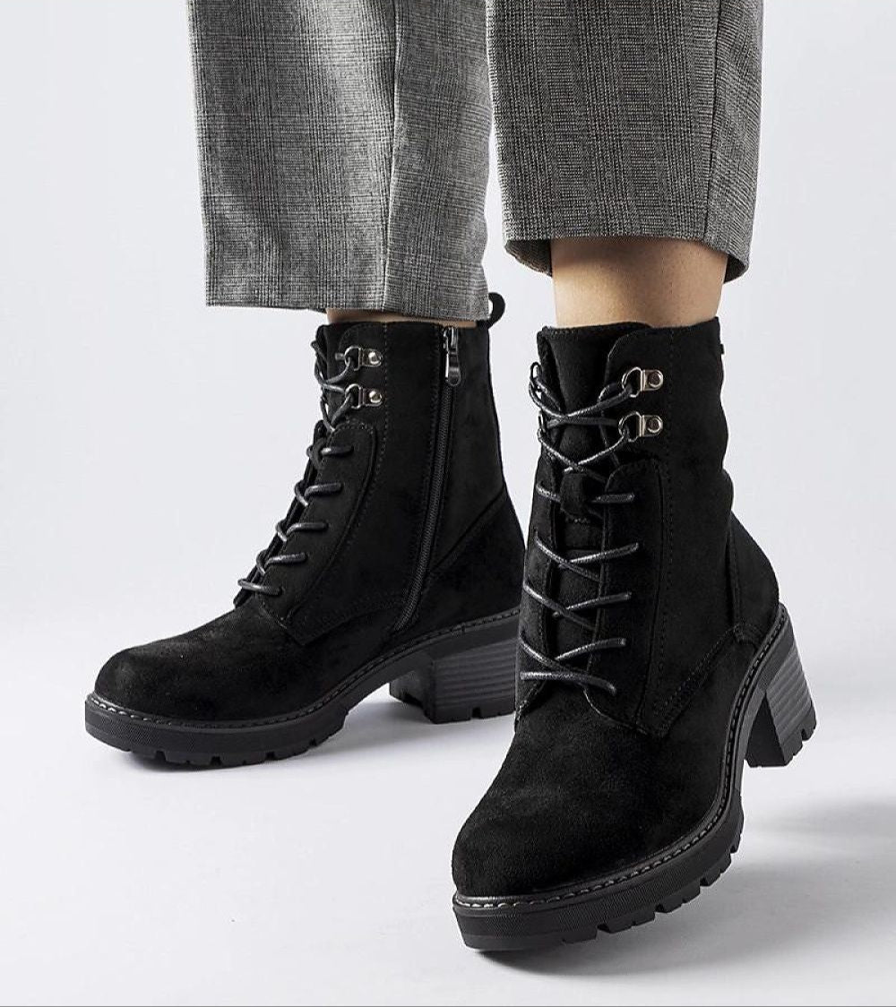 Clementina Block-Heel Winter Boots