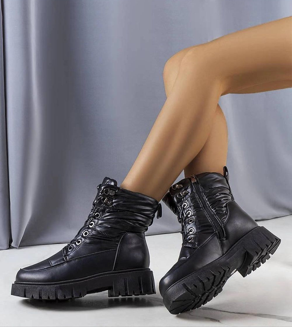 Andlina Snow Boots Fur Lined Waterproof Vegan Leather