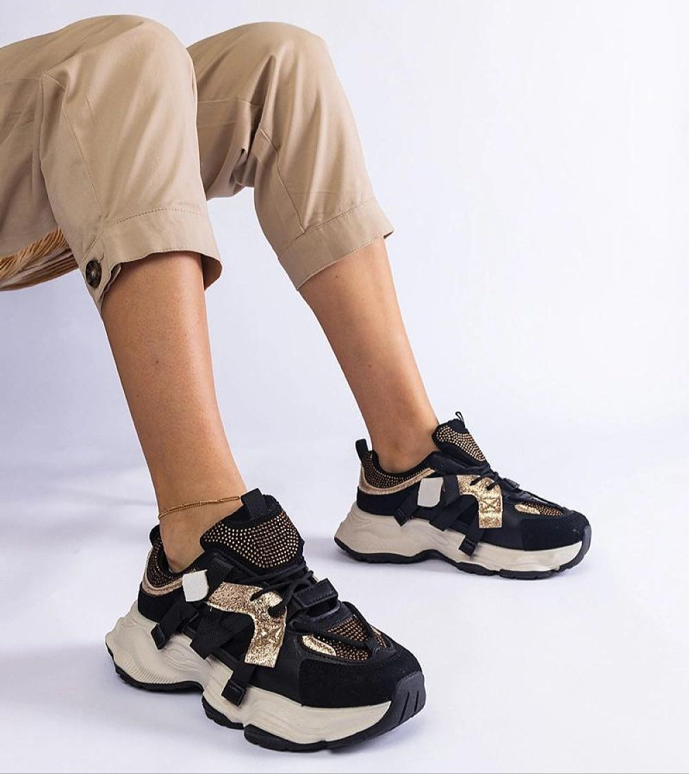 Avessia Elevated Suede Accent Sneakers