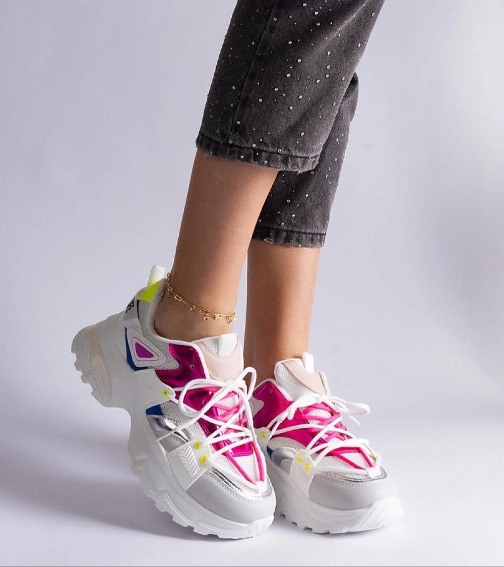 Selvyna Contrast Sport Sneakers