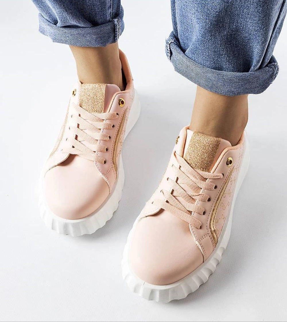 Varello Urban Platform Sneakers in Black