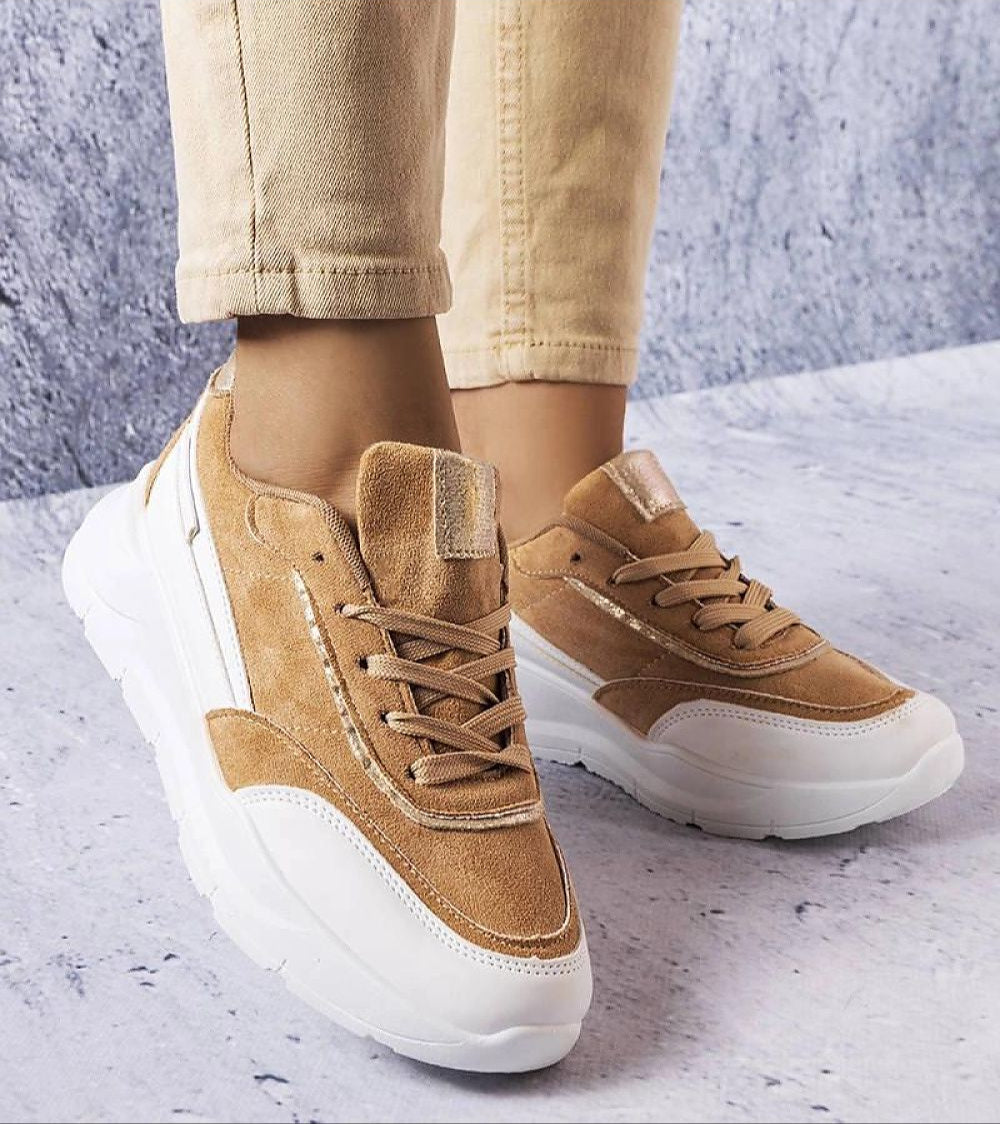 Ismerra Suede Platform Lace Sneakers