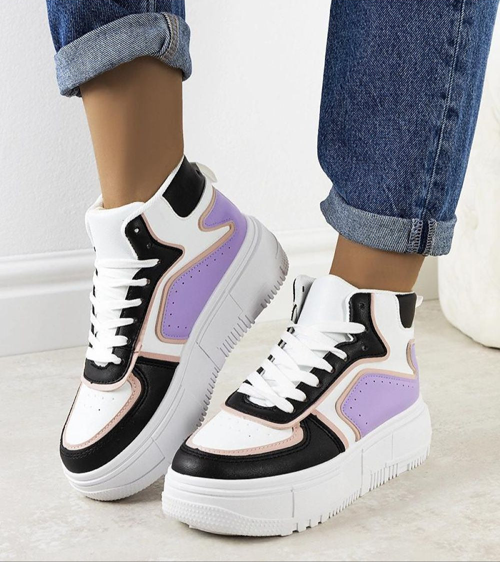 Darellin Sculpted Ankle Lace Sneakers