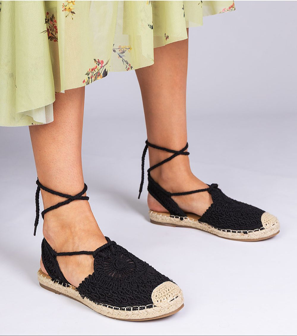 Serella Espadrille Sandals on Braided Sole