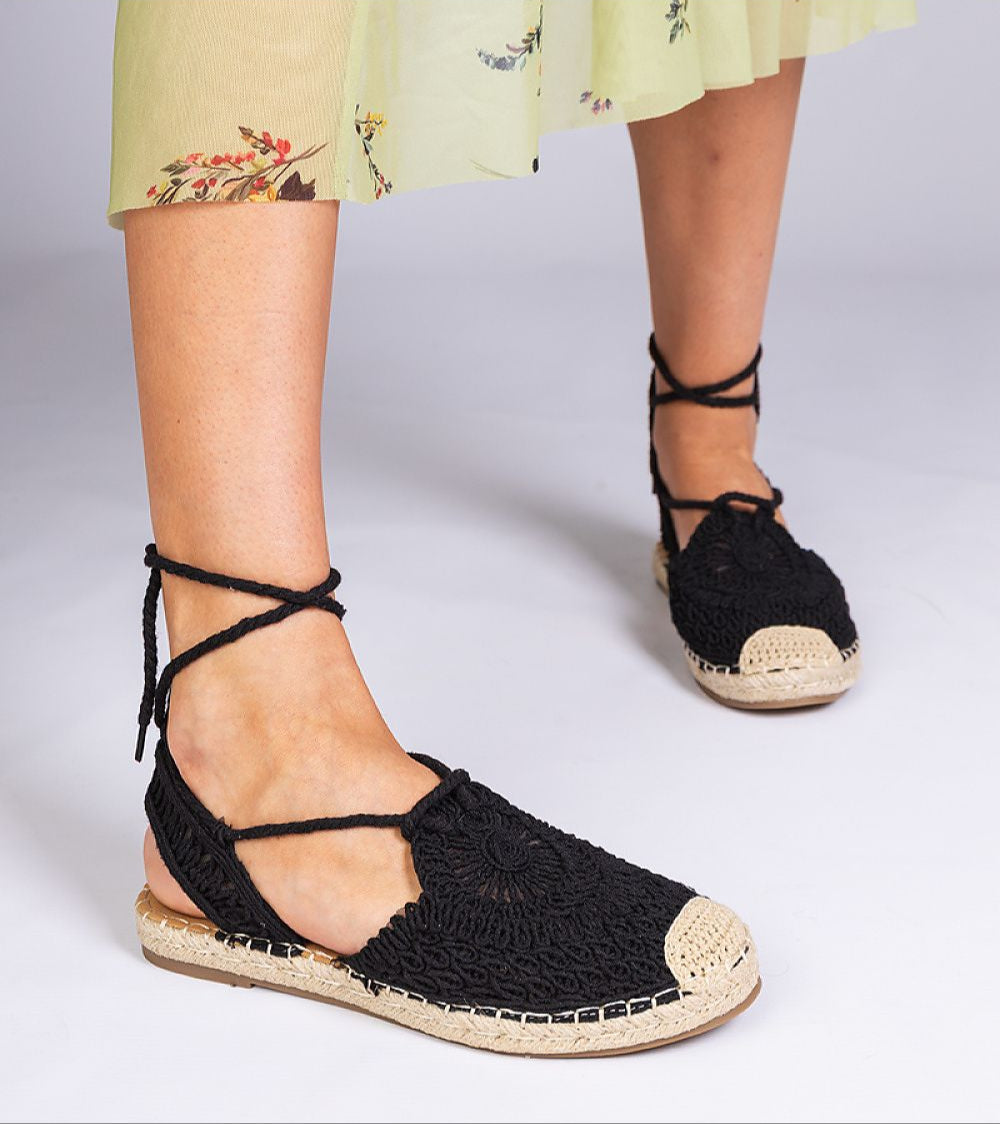 Serella Espadrille Sandals on Braided Sole