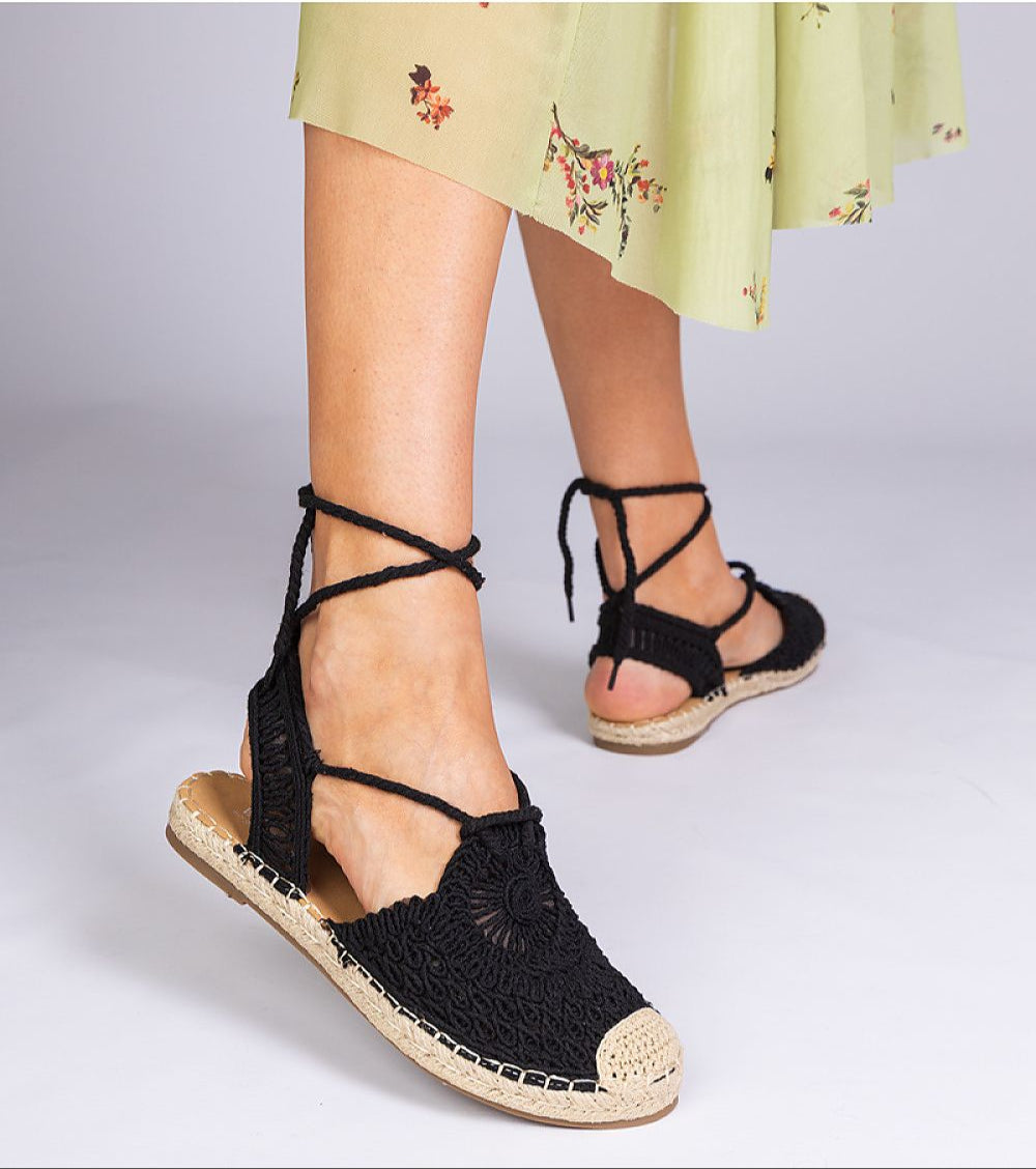 Serella Espadrille Sandals on Braided Sole