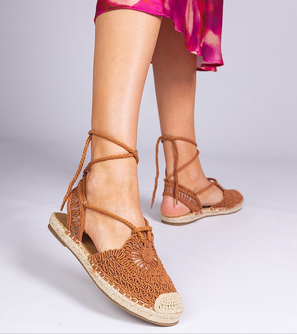 Serella Espadrille Sandals on Braided Sole