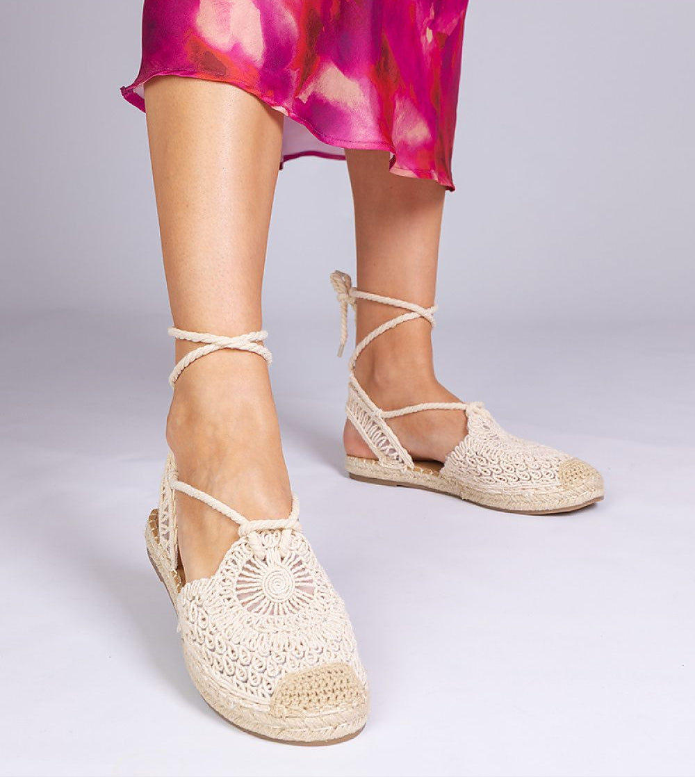 Serella Espadrille Sandals on Braided Sole