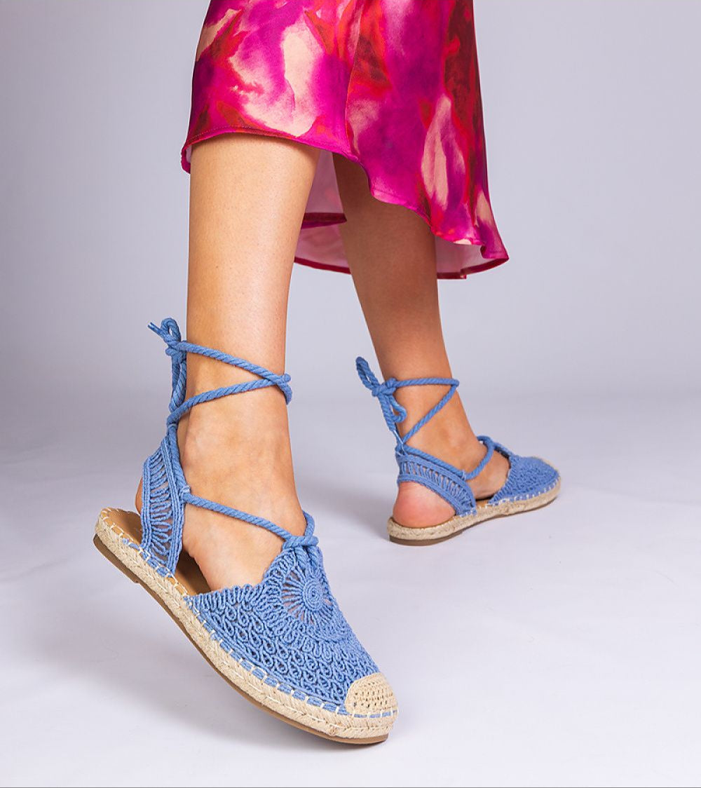 Serella Espadrille Sandals on Braided Sole