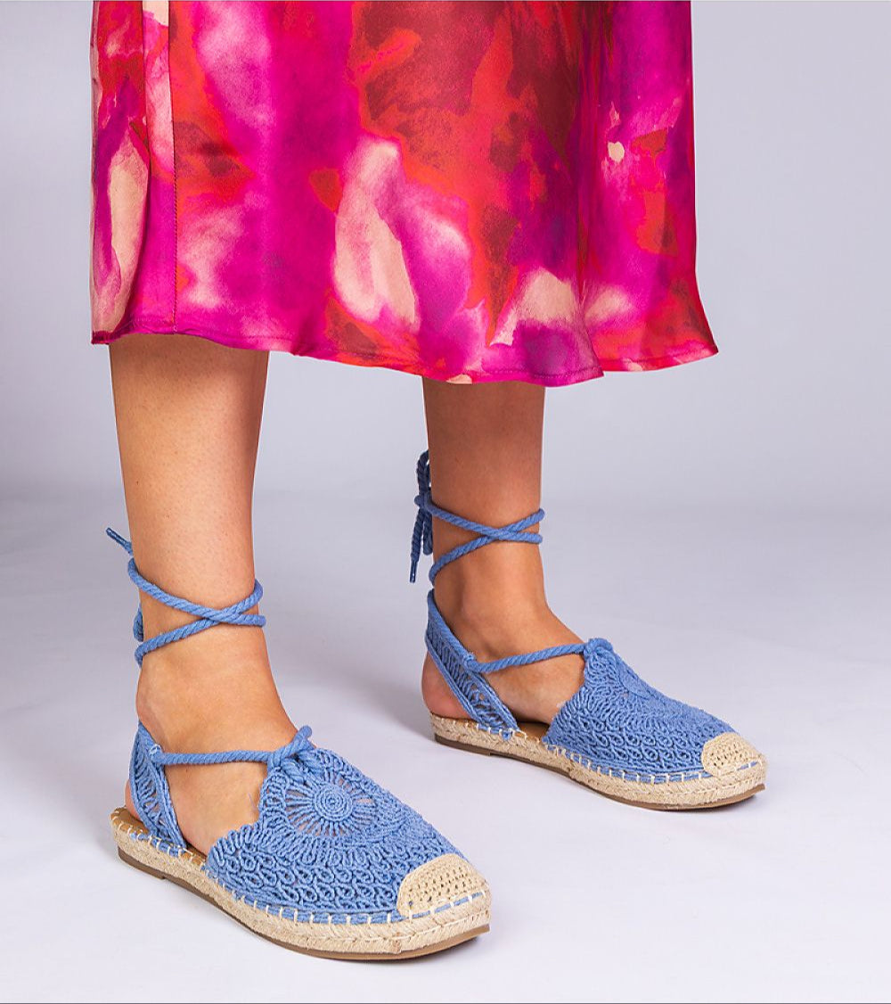 Serella Espadrille Sandals on Braided Sole