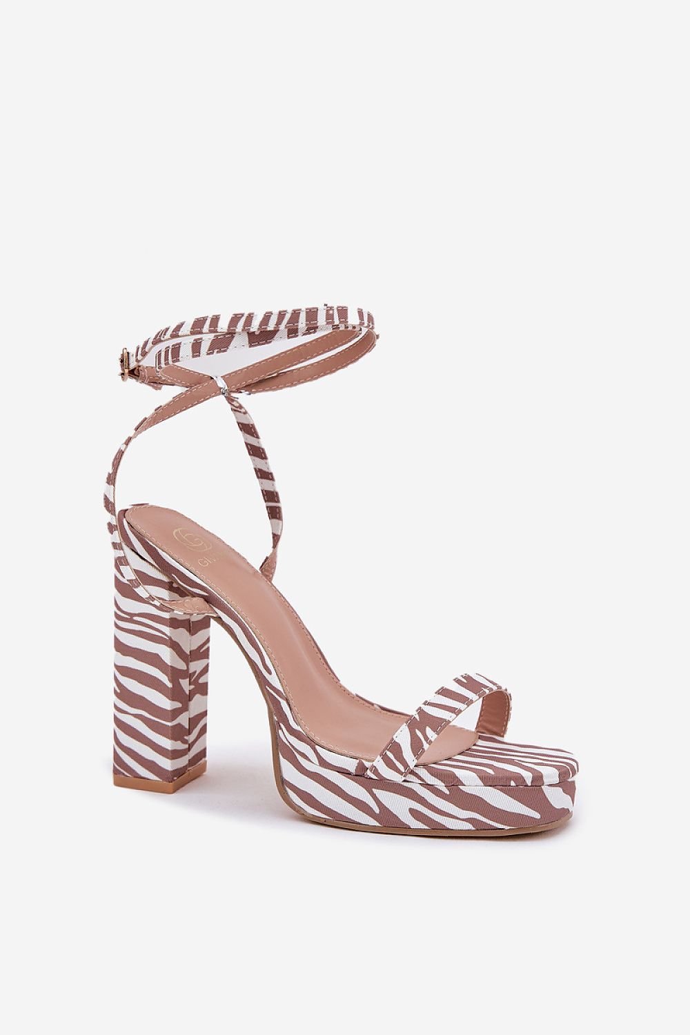 Solenyra Woven Strap Platform Sandals