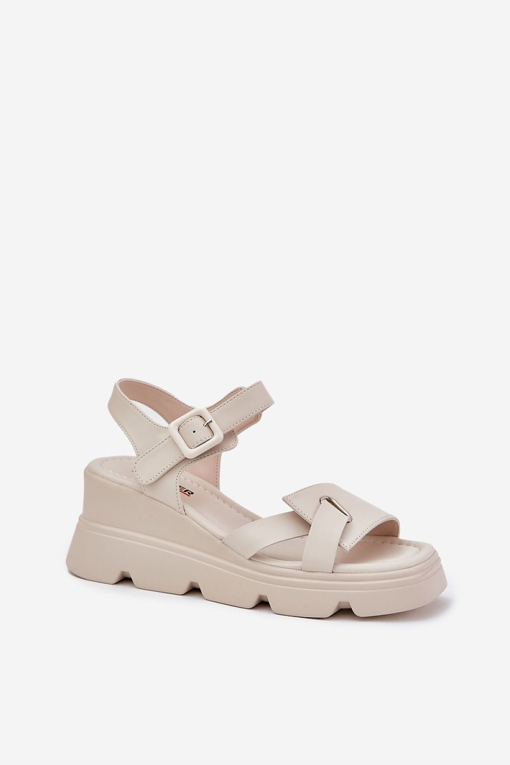 Noralisse Classic Wedge Leather Sandals