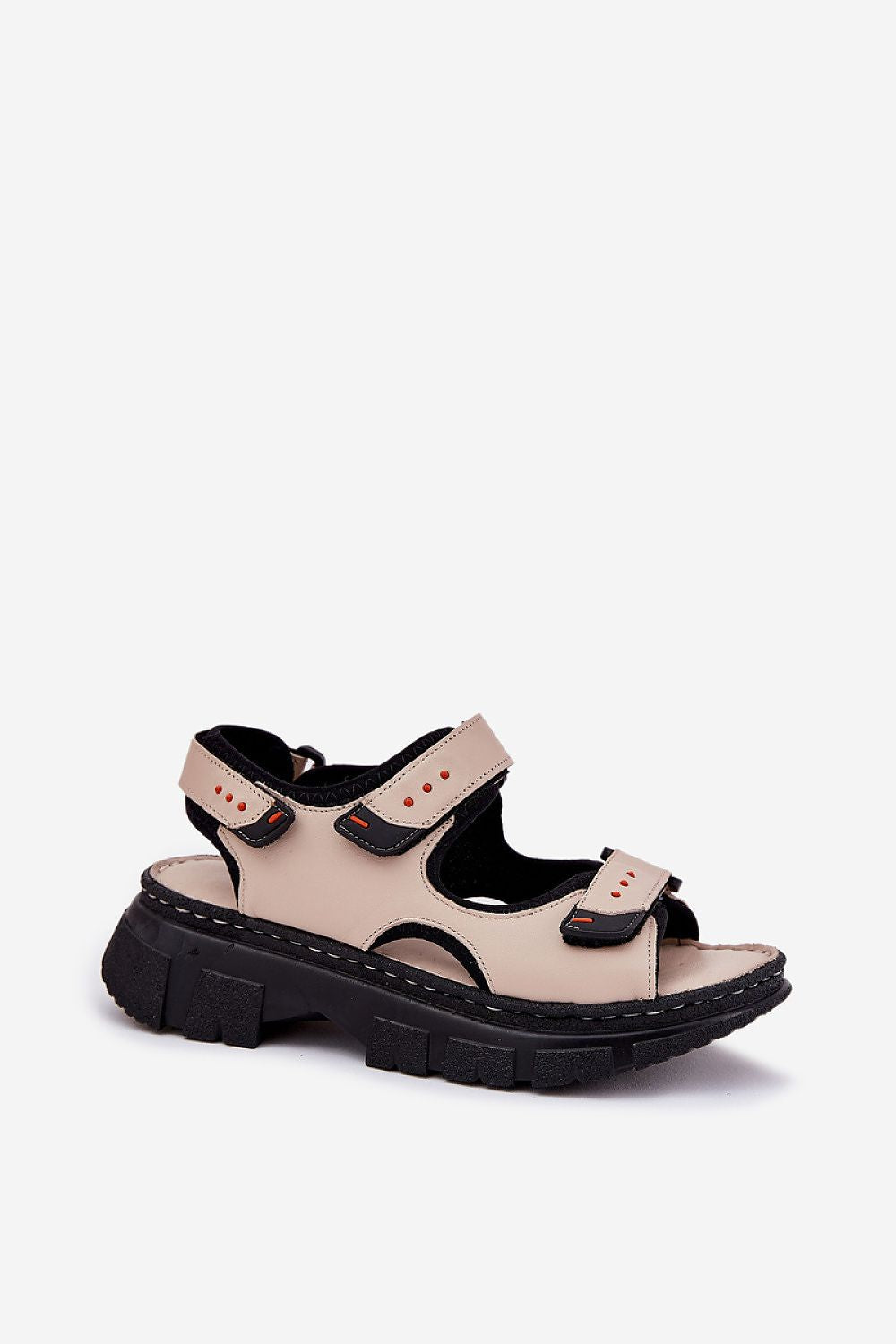 Teravelle Sport Leather Velcro Sandals