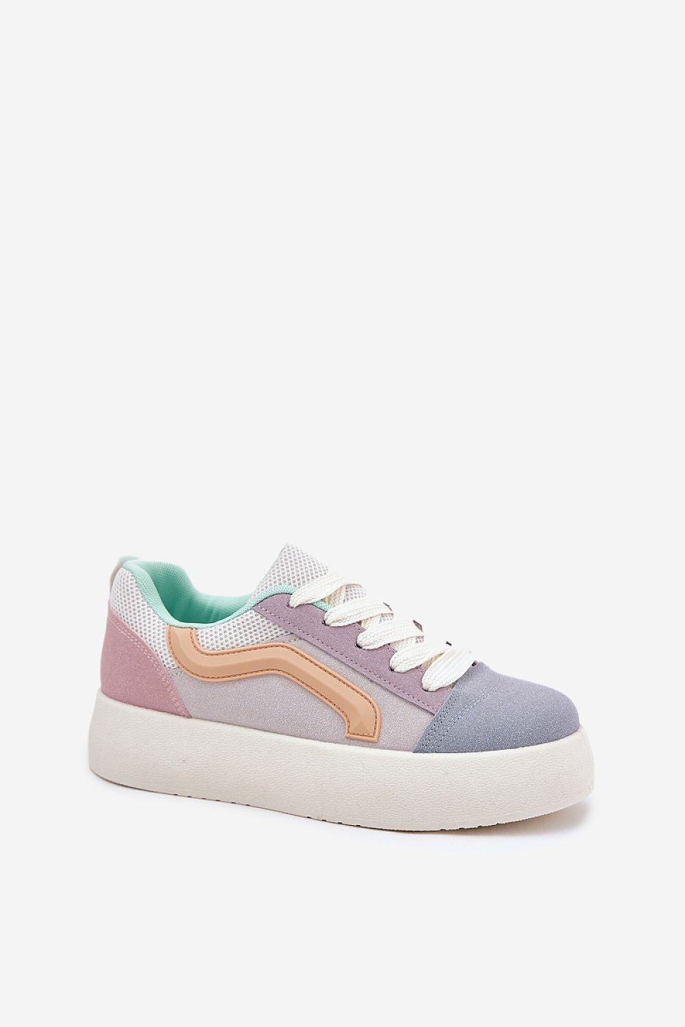 Ravelin Suede Platform Sneakers