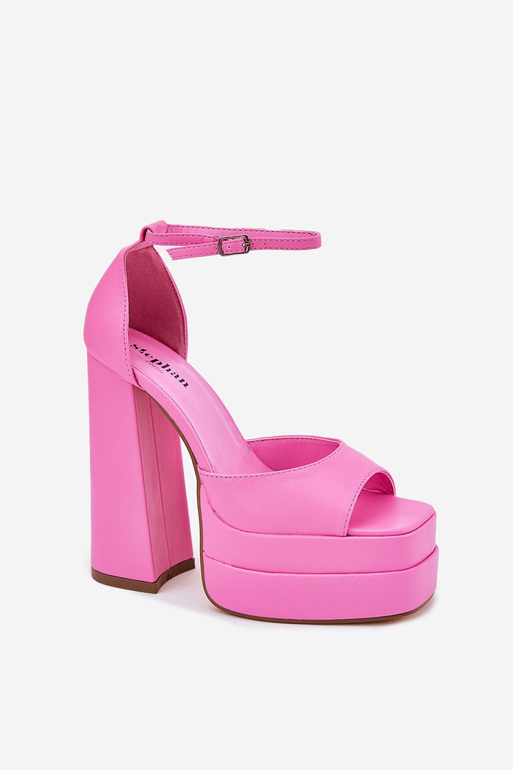 Calvenya Platform Block Heel Sandals