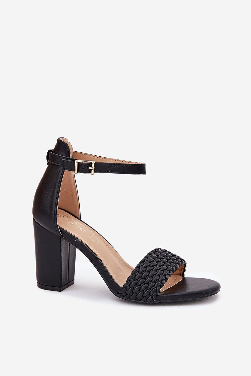 Mirellia Braided Strap Heel Sandals