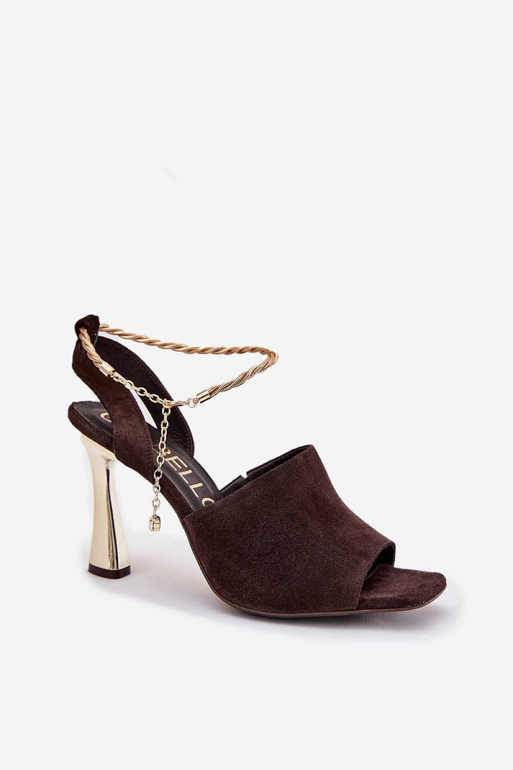 Almurisse Suede Ankle Accent Sandals