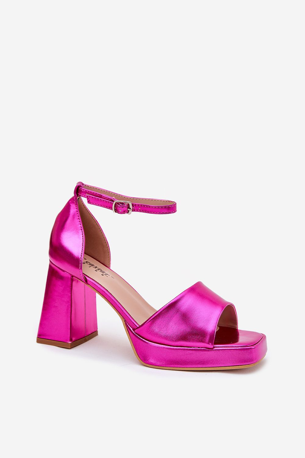 Arvelinne Classic Pillar Heel Sandals