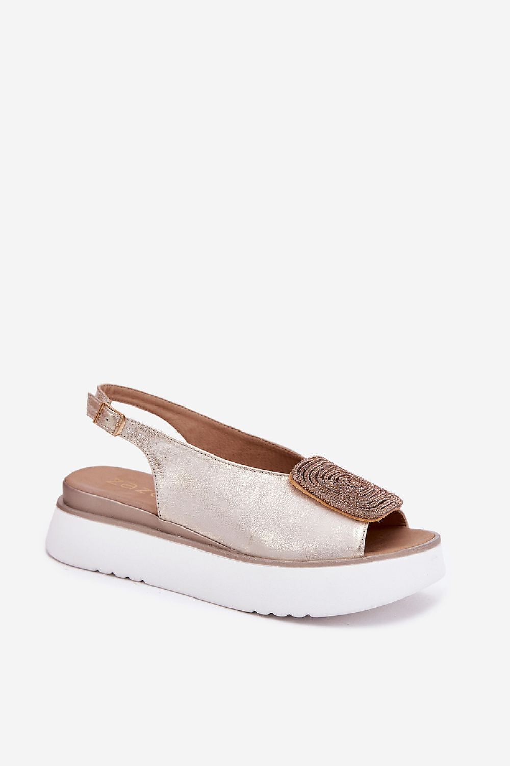 Marvielle Leather Platform Sandals