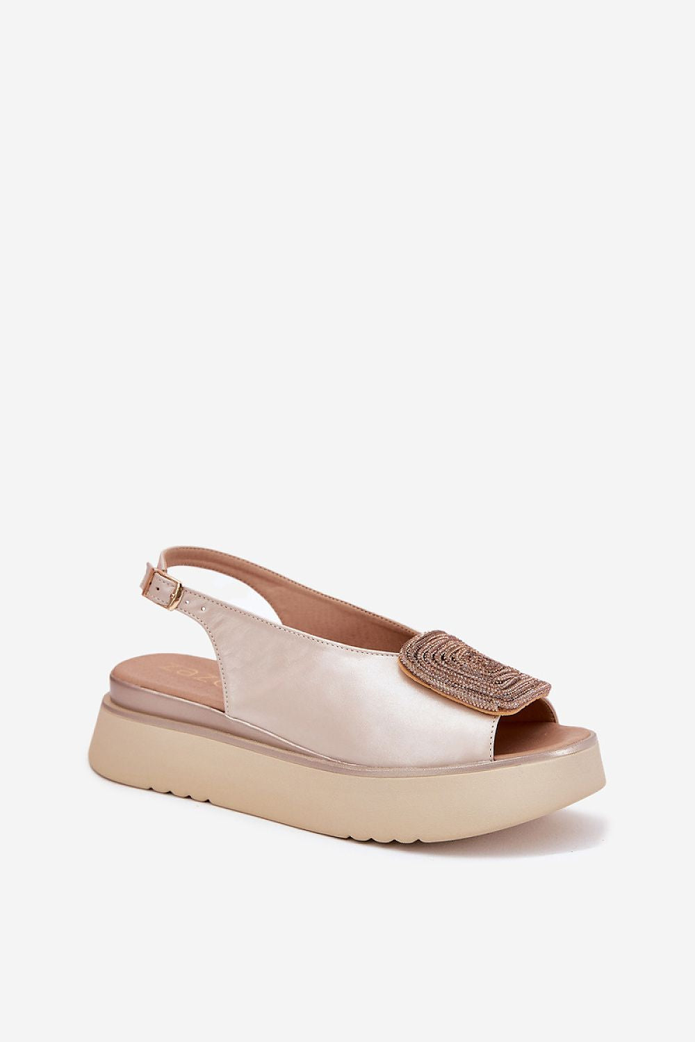 Marvielle Leather Platform Sandals