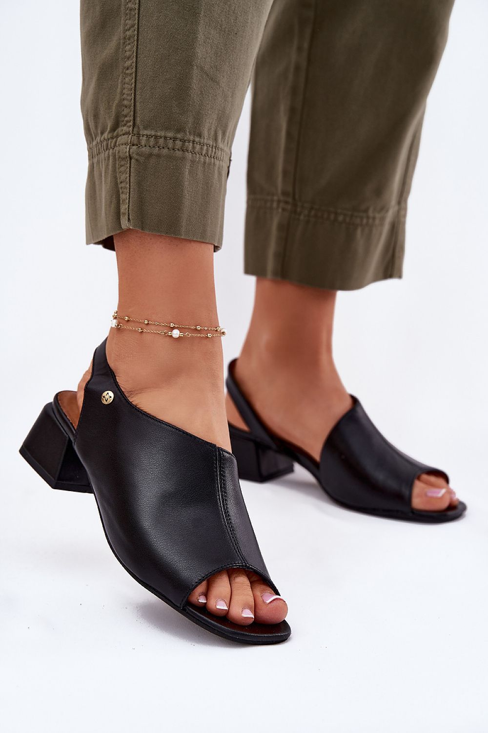 Averelle Classic Block Heel Sandals