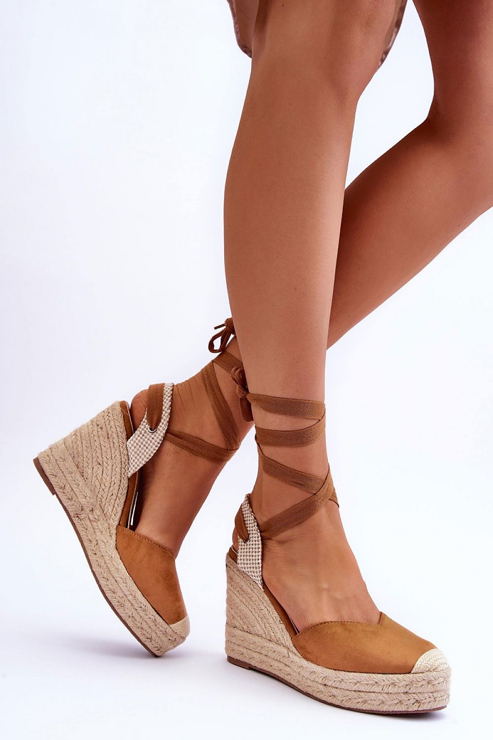 Liorenna Lace-Up Platform Sandals