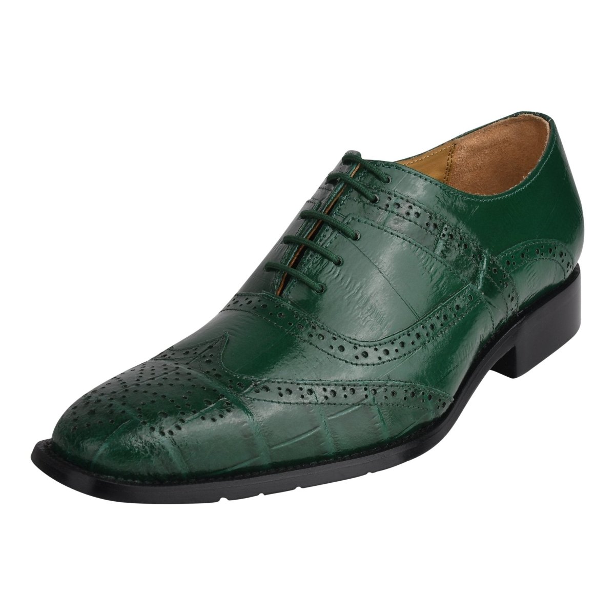Dallas Genuine Leather Oxford Style Brogue Dress Shoes Shoes by Libertyzeno – Don't Panic Shoes