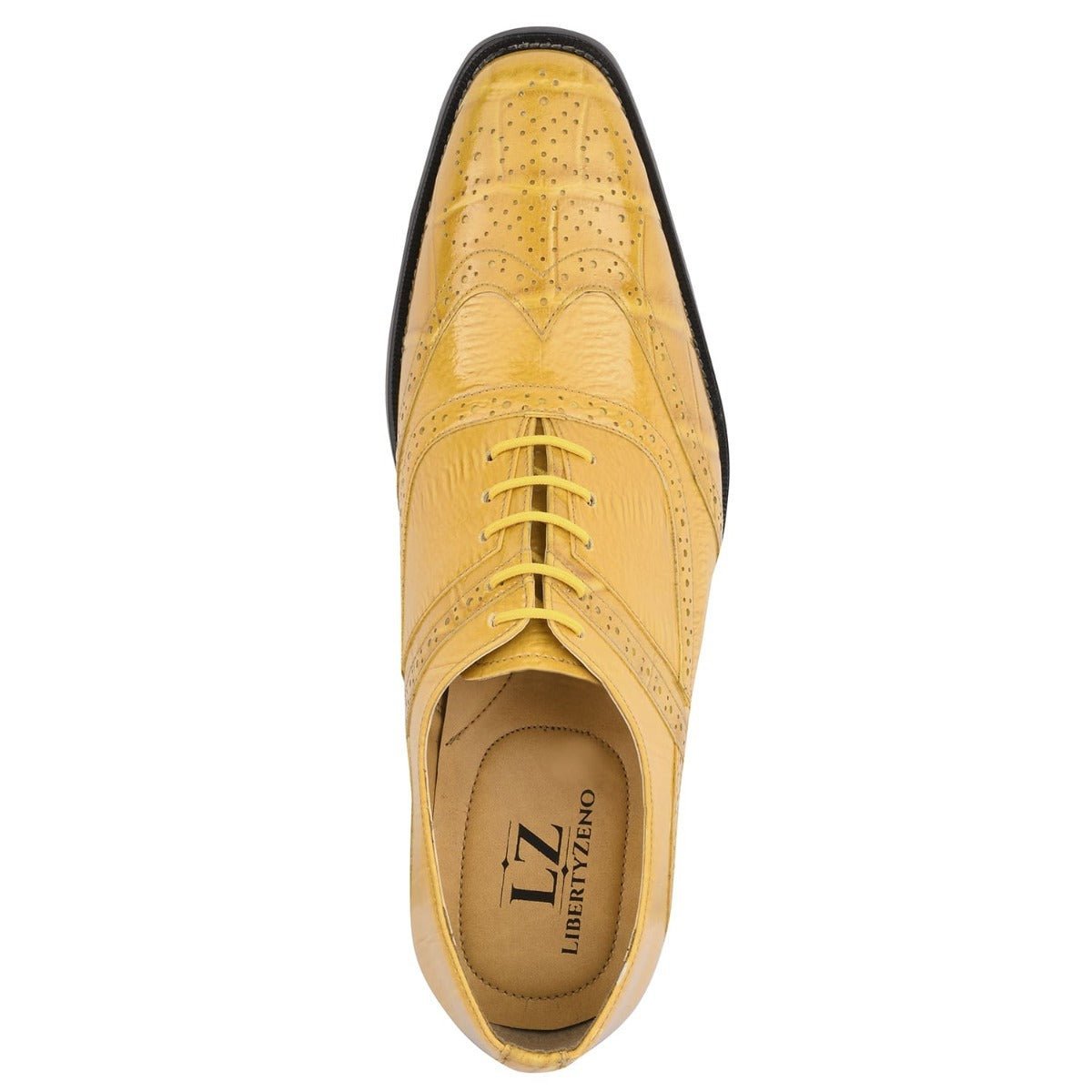 Dallas Genuine Leather Oxford Style Brogue Dress Shoes Shoes by Libertyzeno – Don't Panic Shoes