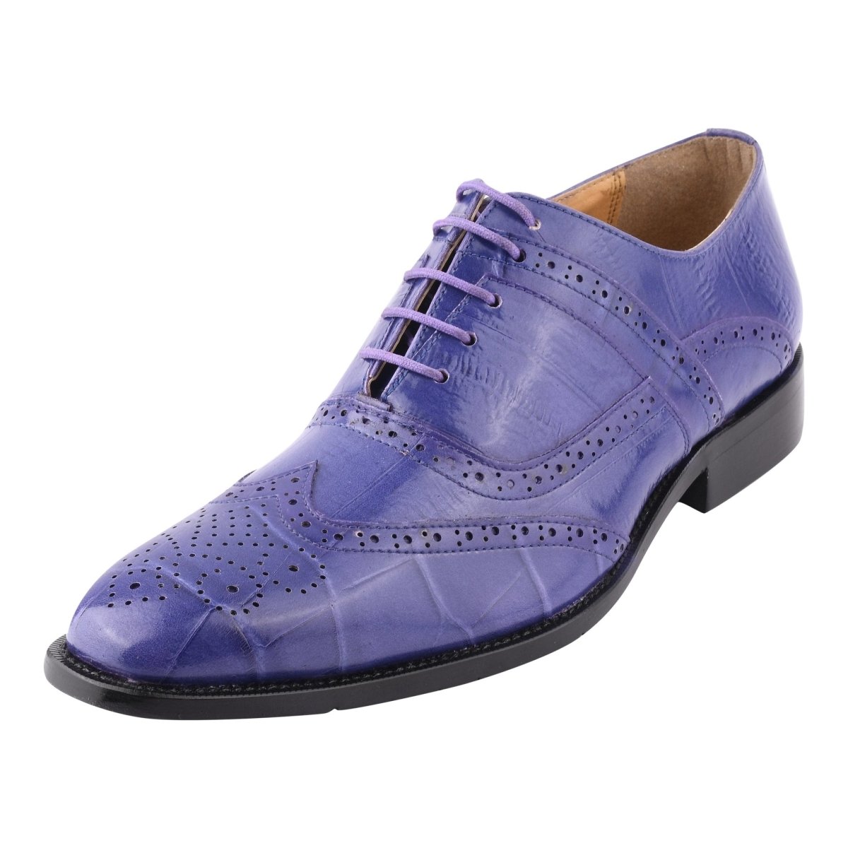 Dallas Genuine Leather Oxford Style Brogue Dress Shoes Shoes by Libertyzeno – Don't Panic Shoes