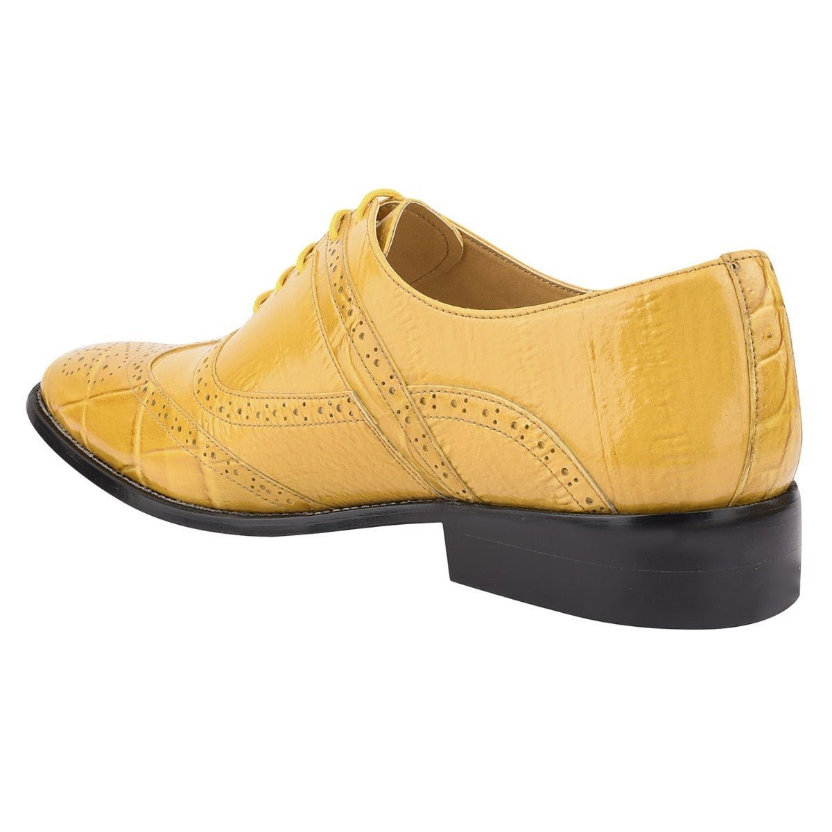 Dallas Genuine Leather Oxford Style Brogue Dress Shoes Shoes by Libertyzeno – Don't Panic Shoes