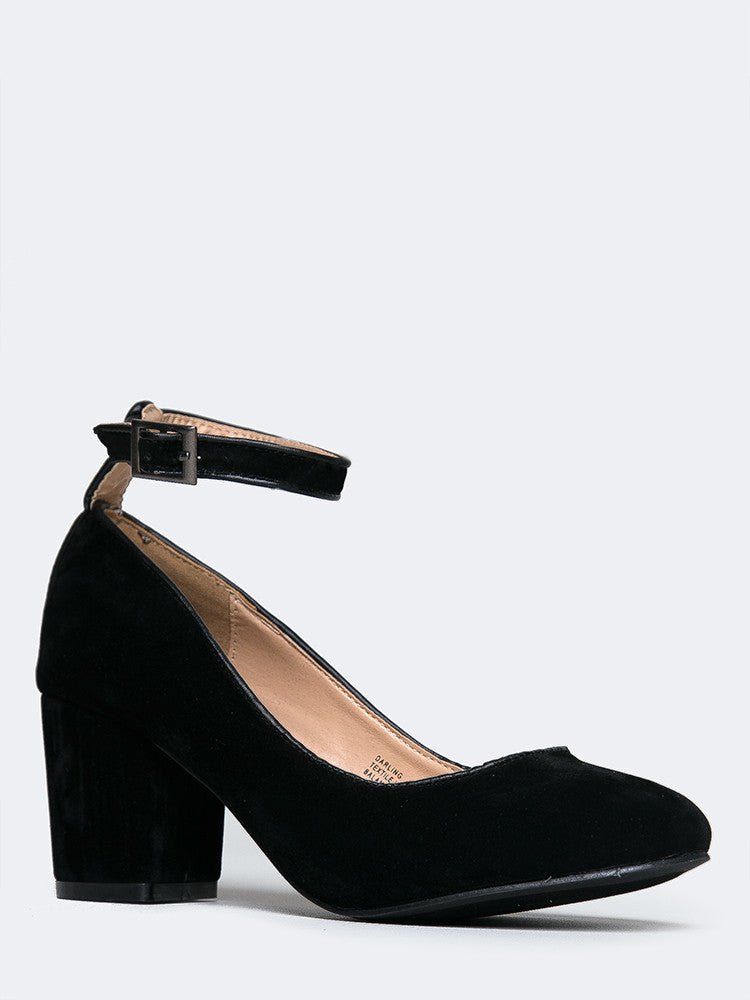 Darling | Black Heels by J.Adams – Don't Panic Shoes