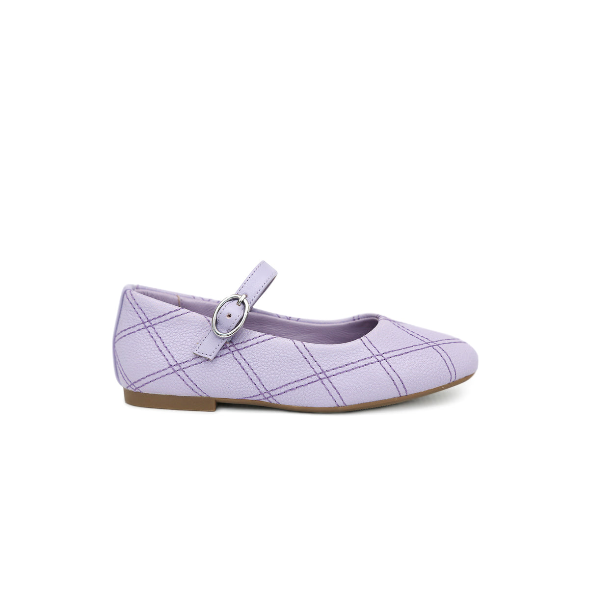 Zoe Caviar Print Premium Shoes Leather Pastel Lilac