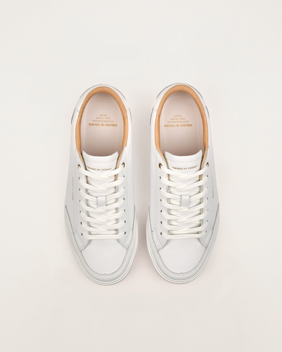 Dmc - 1 Pure White Footwear by Hours Is Yours – Don't Panic Shoes