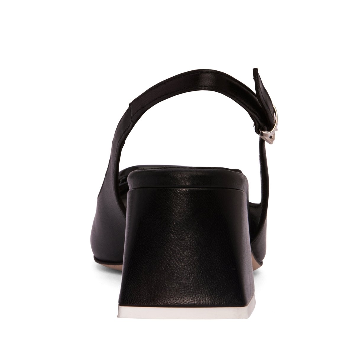 DucheSs Slingback Women’s Leather Square Toe Pump 2 Inch Sandals by Beautiisoles – Don't Panic Shoes