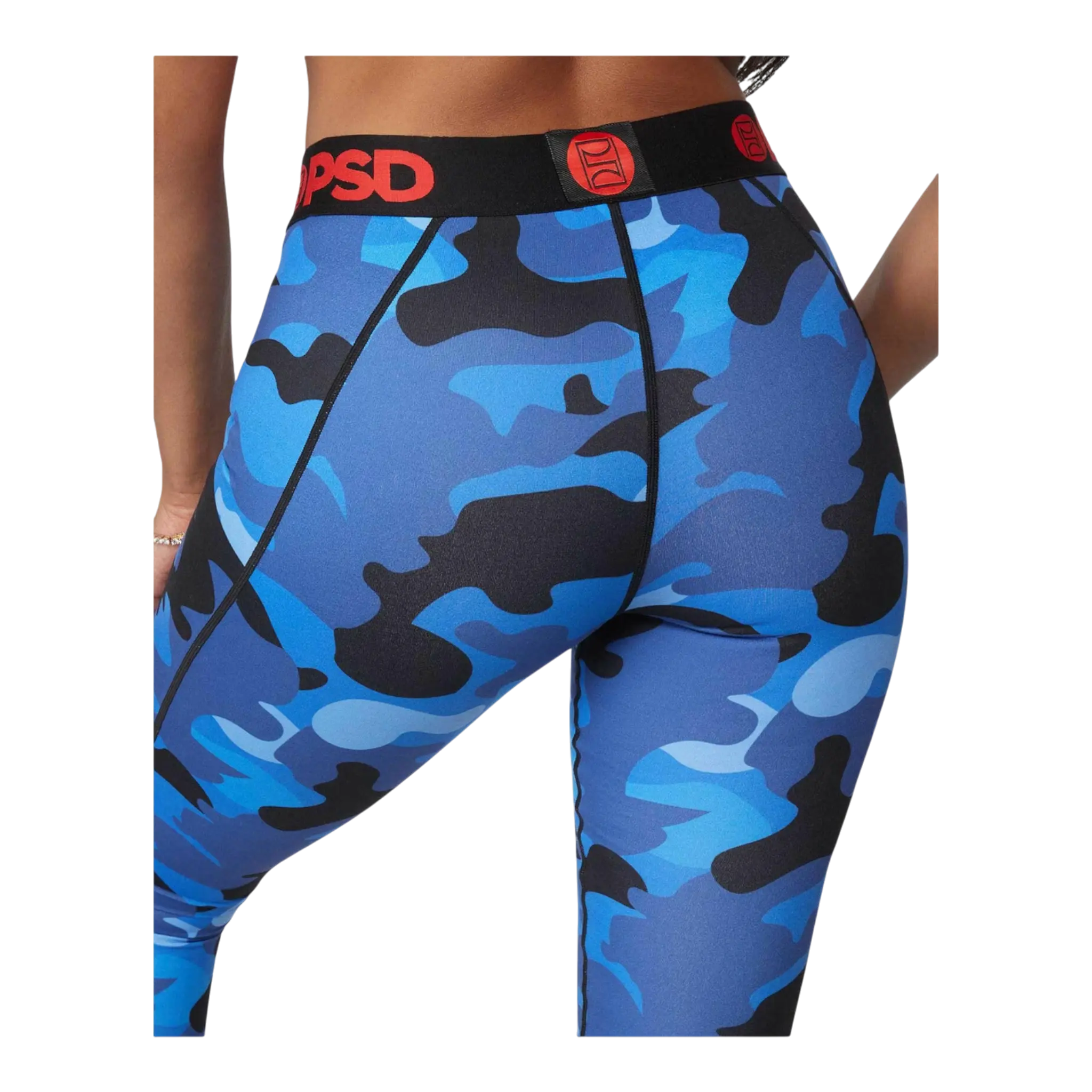 PSD Icy Camo Women Leggings Blue Camo