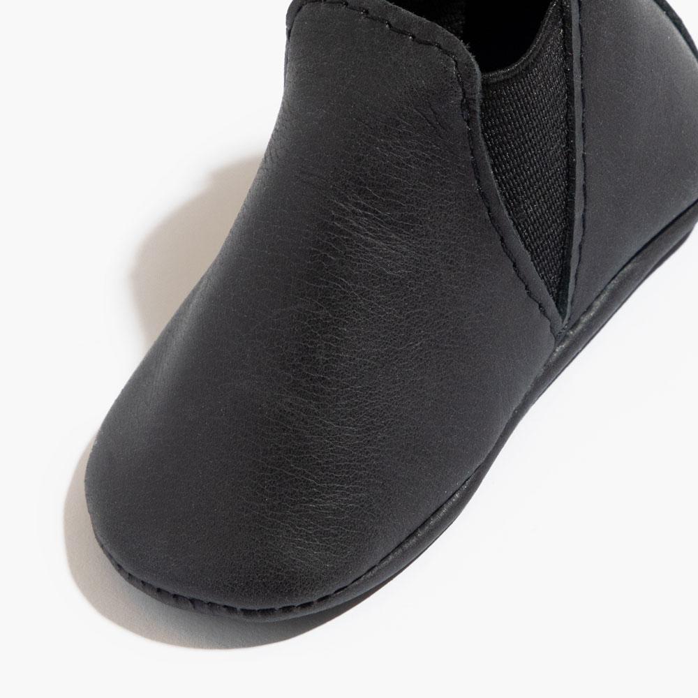 Ebony Chelsea Boot Baby Shoe Chelsea Boot by Freshly Picked – Don't Panic Shoes