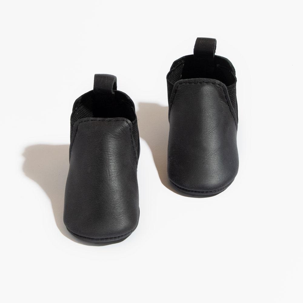 Ebony Chelsea Boot Baby Shoe Chelsea Boot by Freshly Picked – Don't Panic Shoes