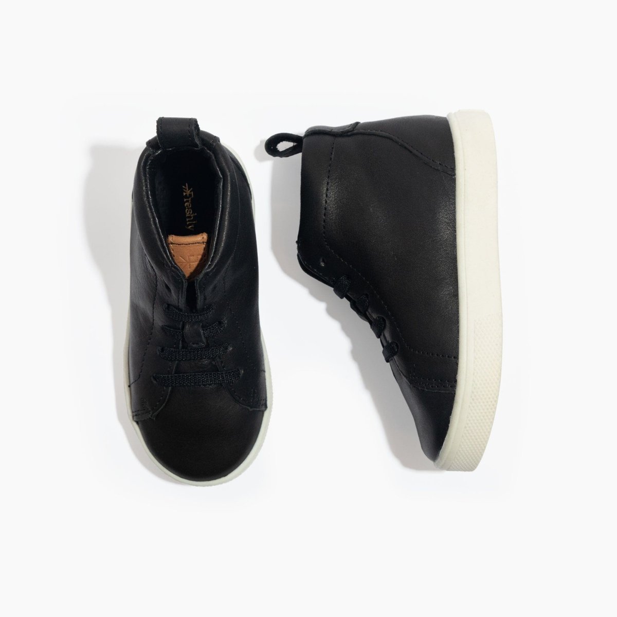 Ebony Leon Boot Ii Sneaker Kids - Leon Boot Sneaker by Freshly Picked – Don't Panic Shoes